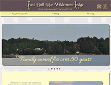 Tablet Screenshot of eastbulllake.com